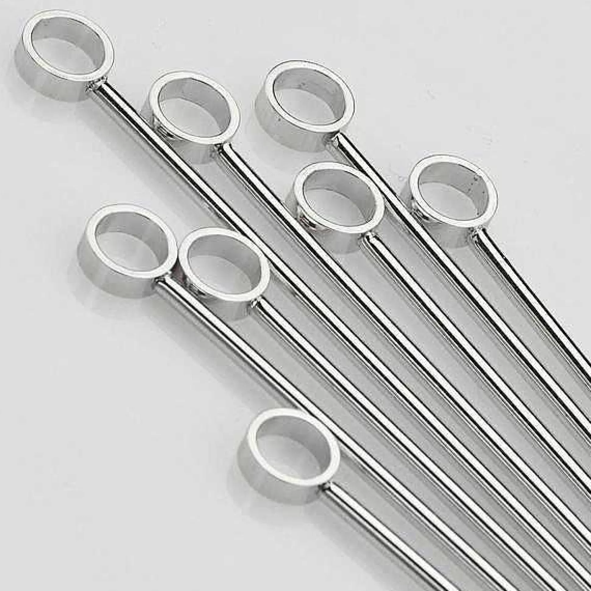 Be Home Bar Tools<Professional Cocktail Picks, Set of 8, Silver