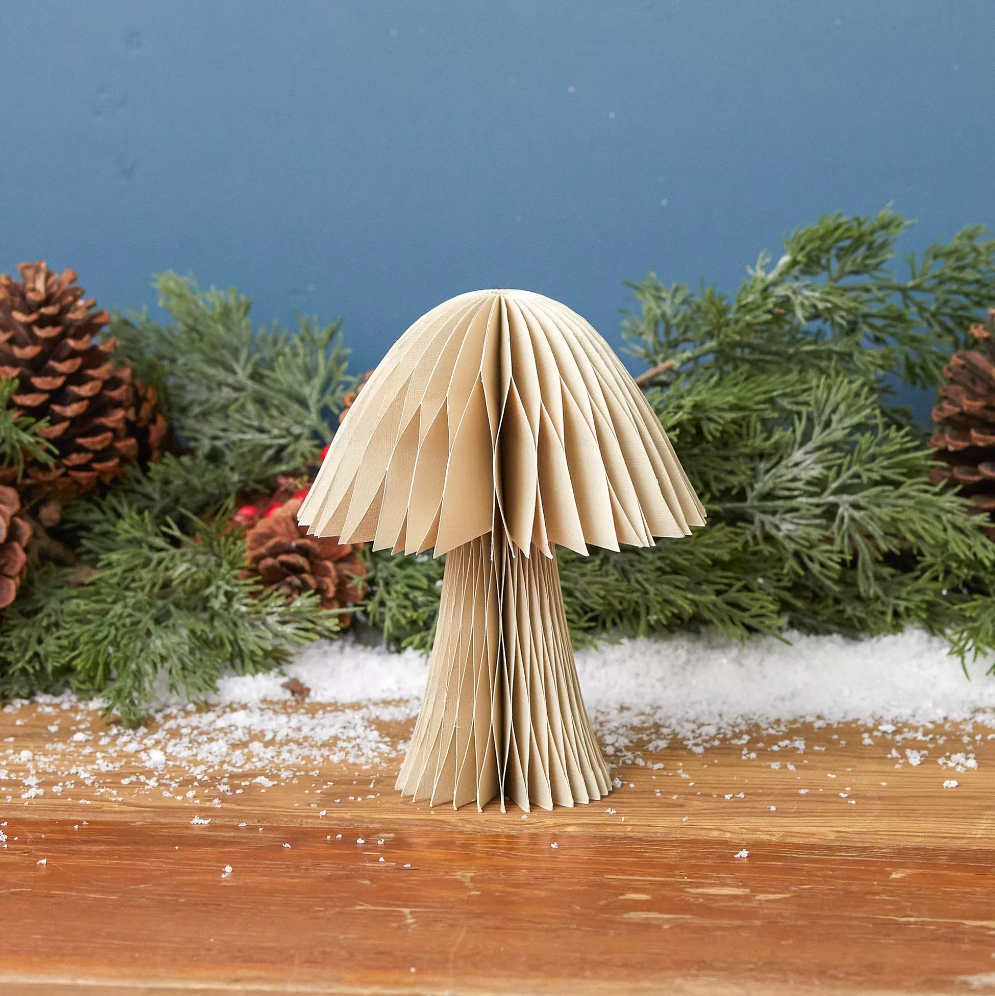 Recycled Paper Toadstool Mushroom^Be Home Outlet