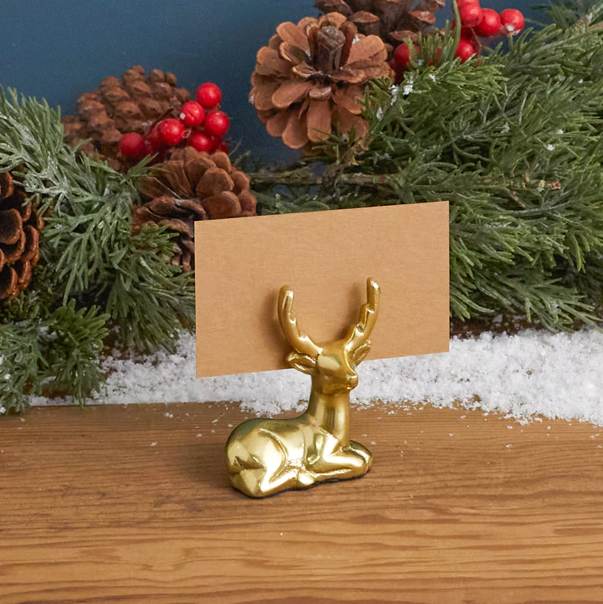 Reindeer Placecard Holder^Be Home Discount