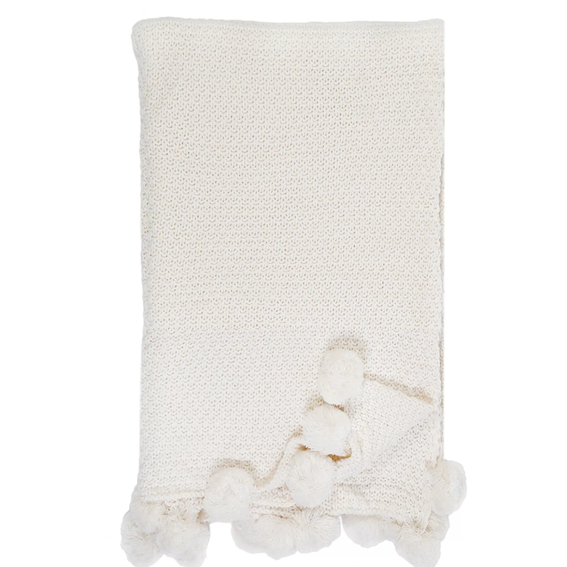 Riley Oversized Throw, Antique White^Be Home New