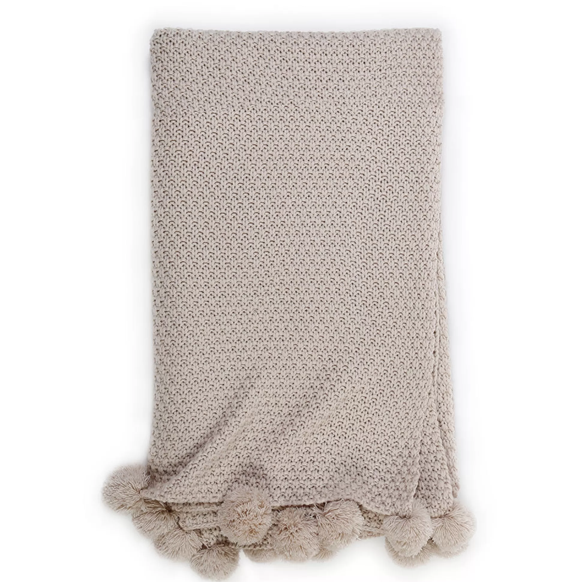 Riley Oversized Throw, Taupe^Be Home Best