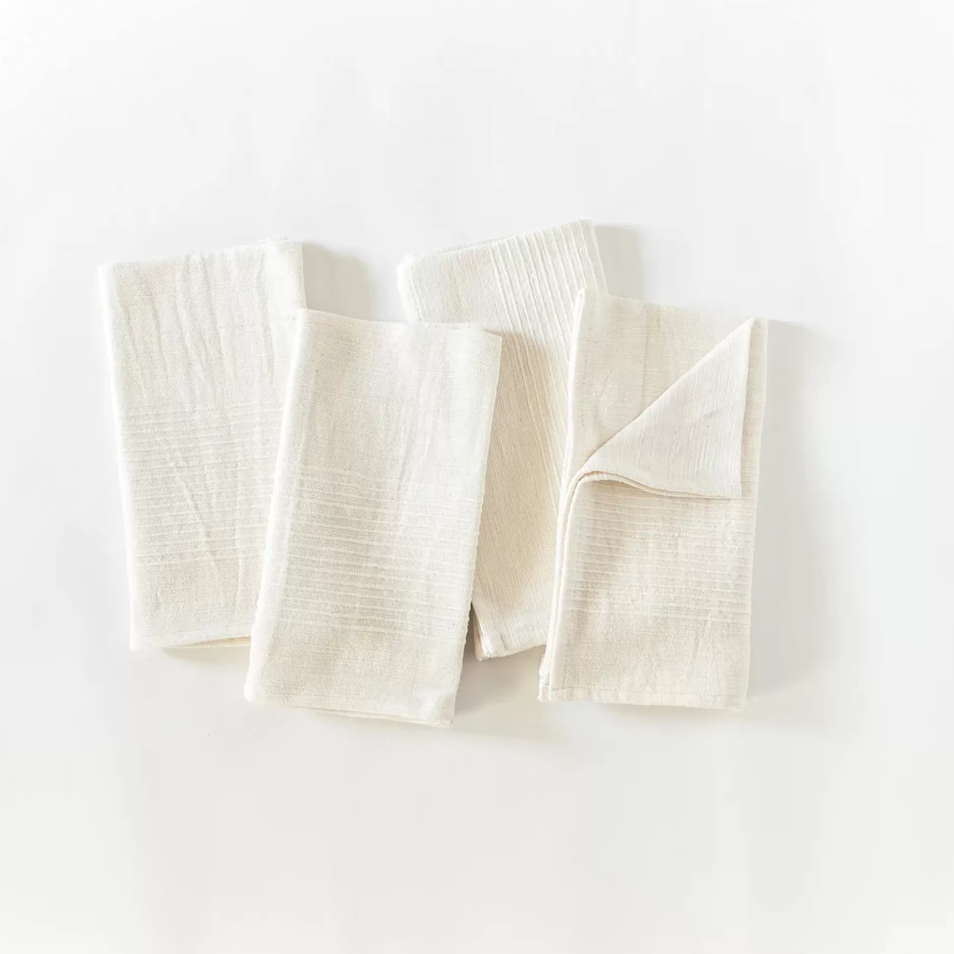 Riviera Napkins, Natural, Set of 4^Be Home Cheap