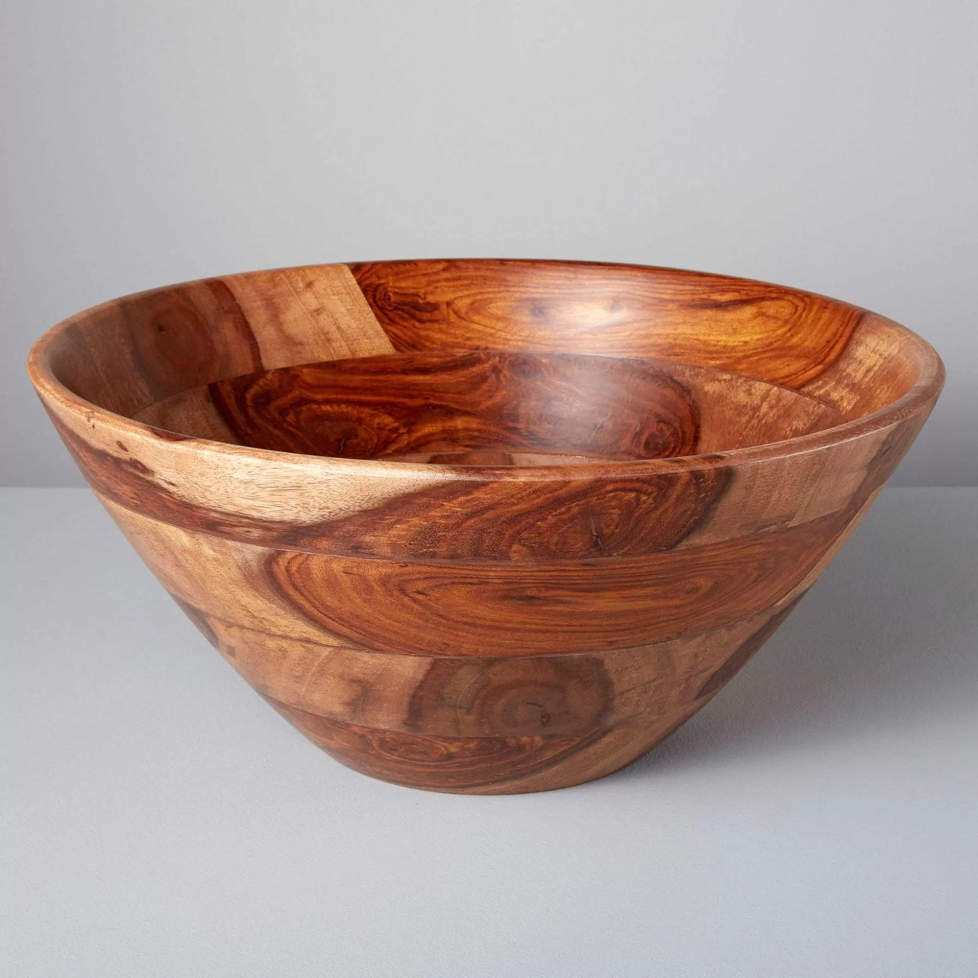 Be Home Wood Serving Bowls<Rosewood Salad Bowl