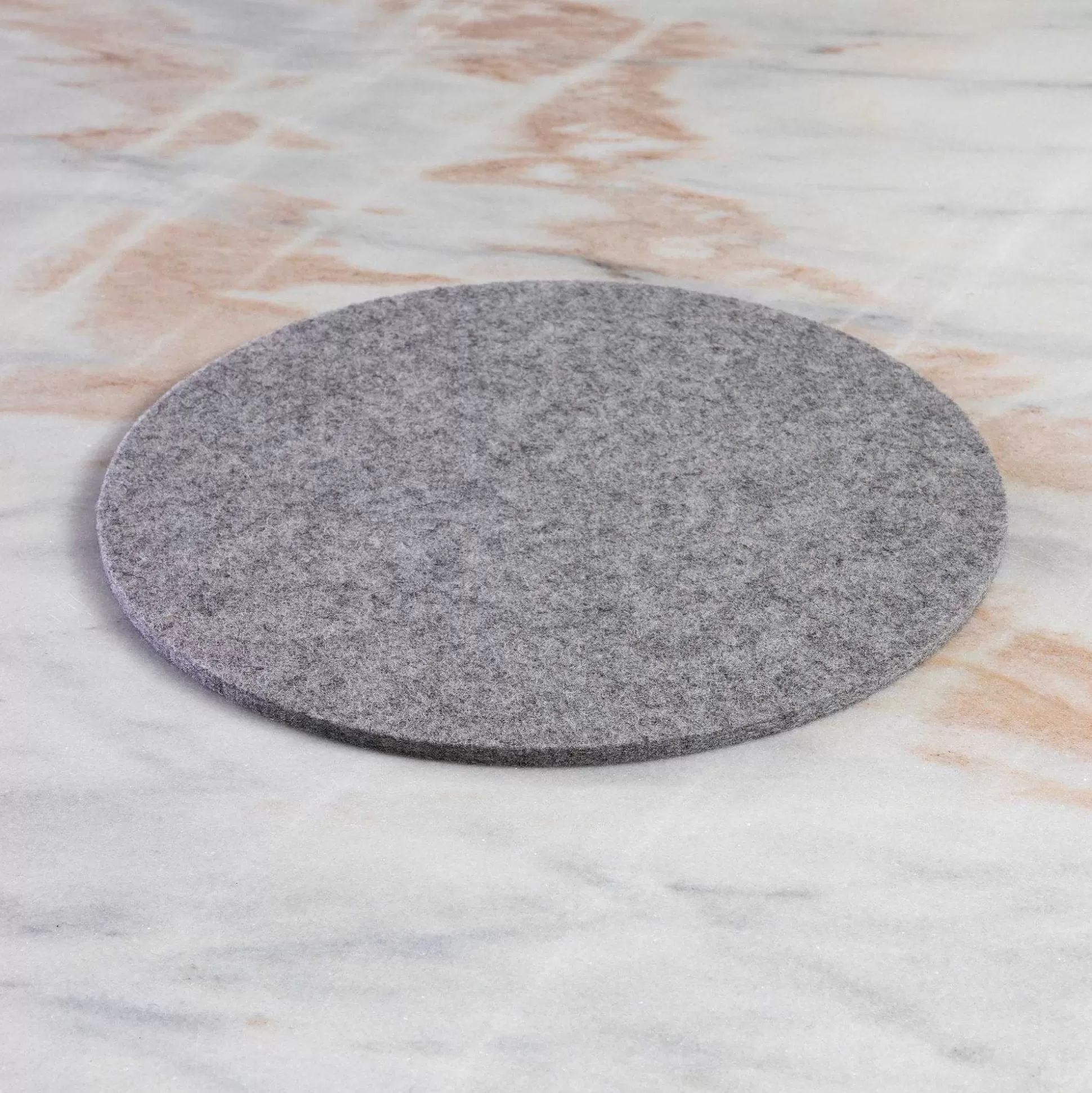 Be Home Spoon Rests & Trivets<Round Felt Trivet, Granite