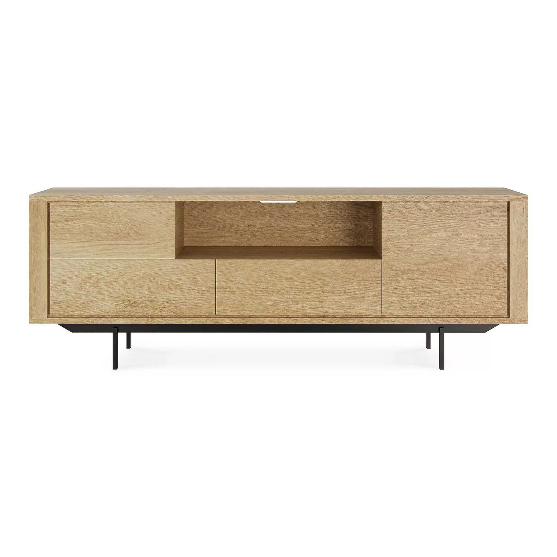 Be Home Media Consoles<Shadow Solid Oak Media Console, 71"