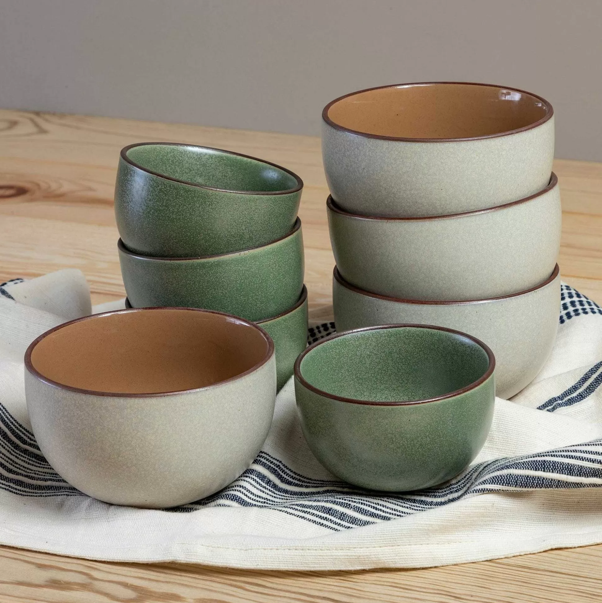 Be Home Stoneware Serving Bowls<Snack Bowl, Large, Set of 4