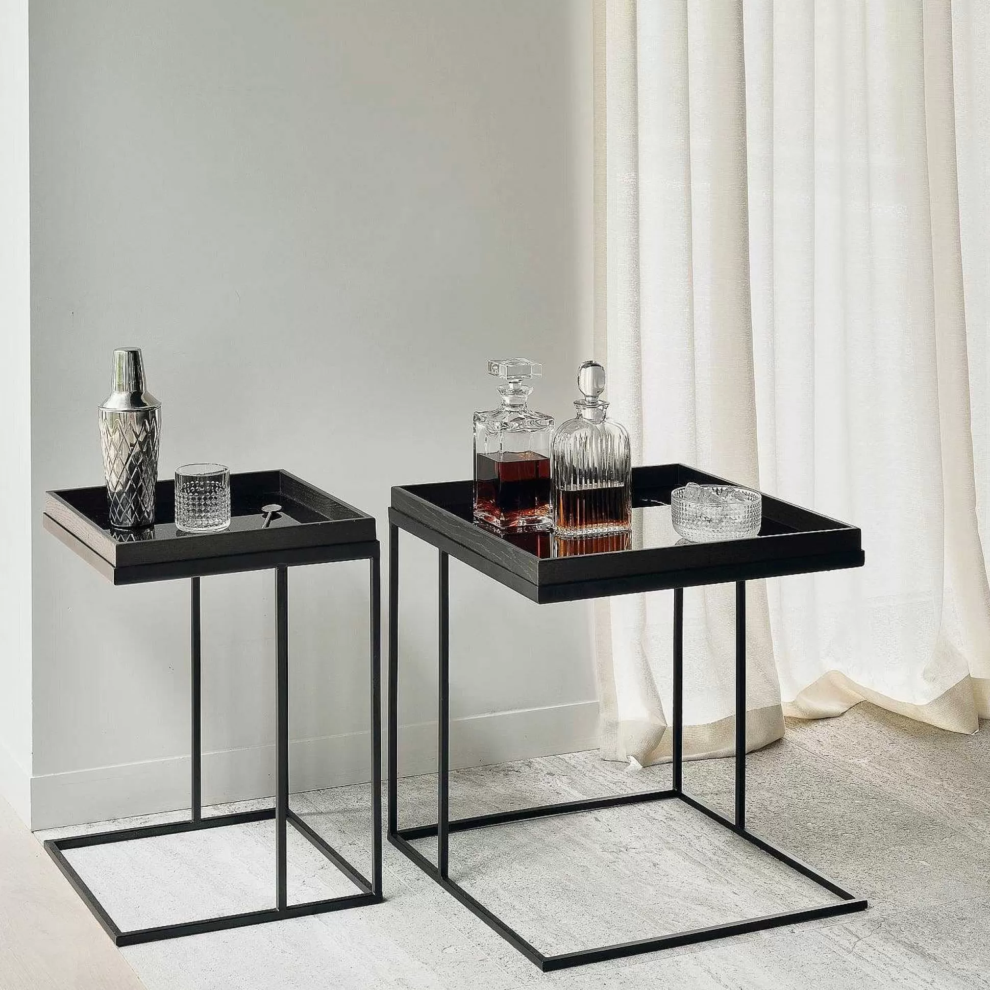 Be Home Tray Tables<Square Tray Side Table, Large (Tray Not Included)