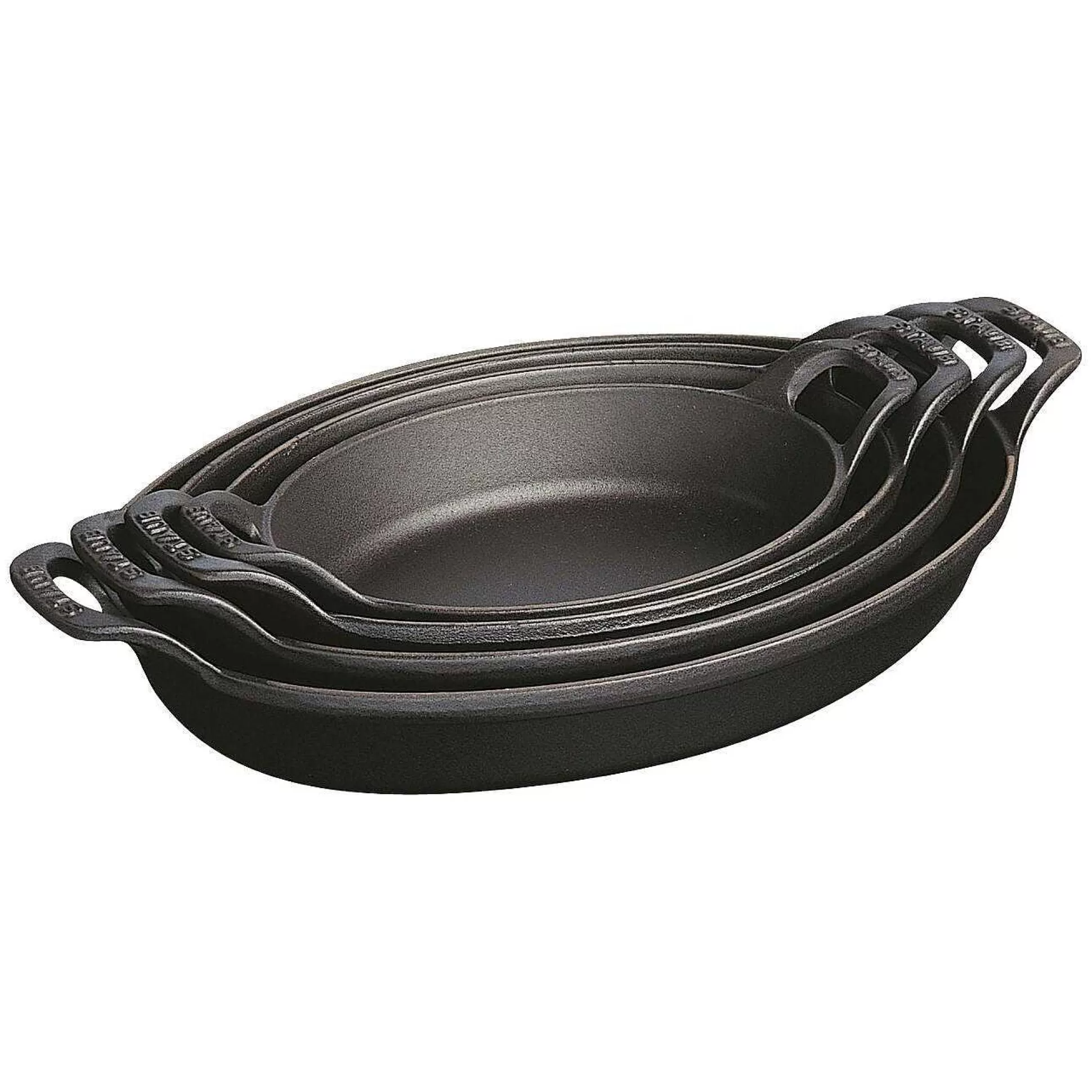 Be Home Bakeware<Staub Oval Baking Dish, 12.5", Black