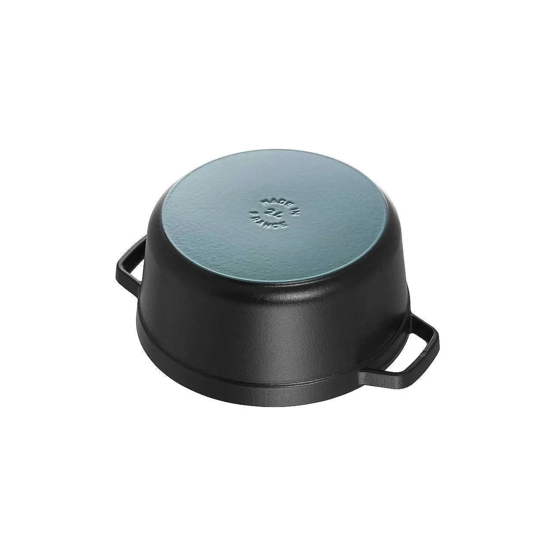 Be Home Cookware<Staub Round Cocotte, 13.25qt, Black