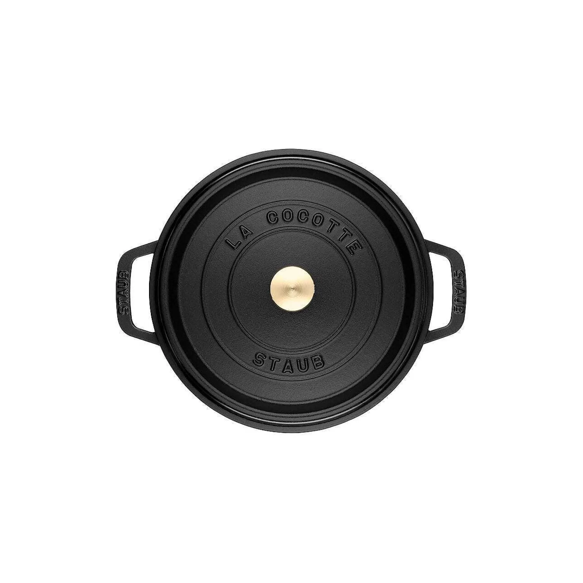 Be Home Cookware<Staub Round Cocotte, 5.5qt, Matte Black