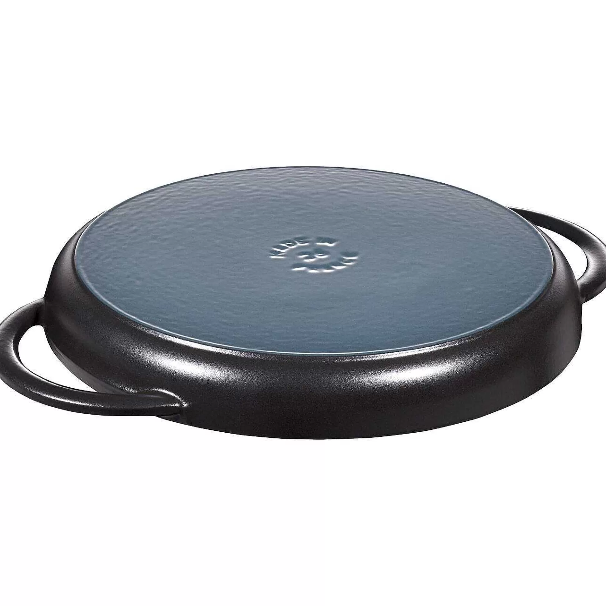 Be Home Let's Cook Sale<Staub Round Double Handle Pure Grill, 10", Black