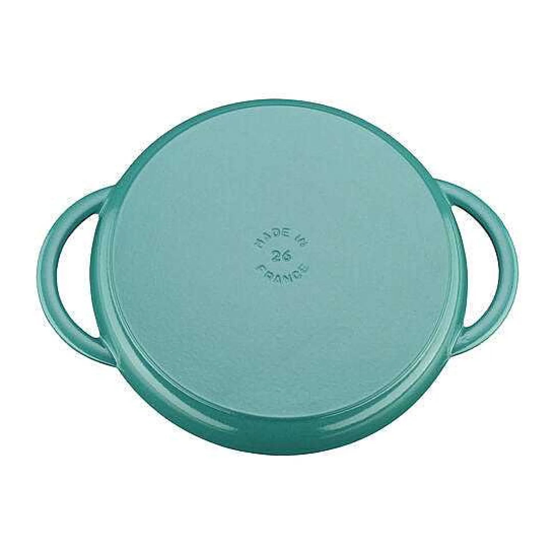 Be Home Let's Cook Sale<Staub Round Double Handle Pure Grill, 10", Turquoise