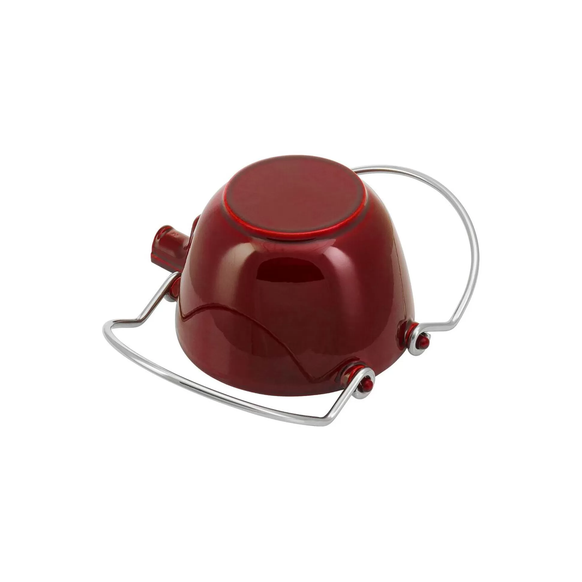 Staub Round Tea Kettle, 1qt, Grenadine^Be Home Online