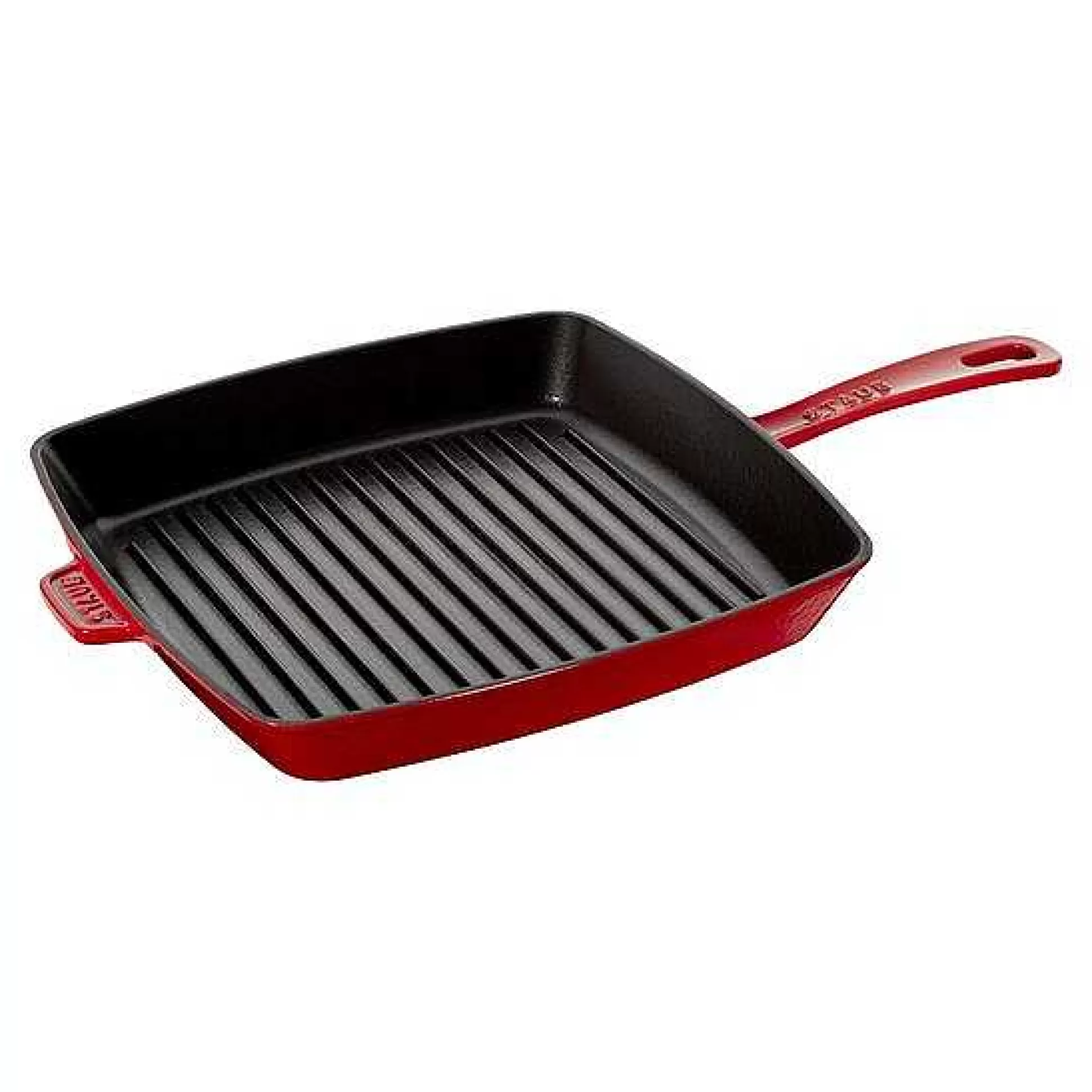 Be Home Cookware<Staub Square Grill Pan, 12", Cherry