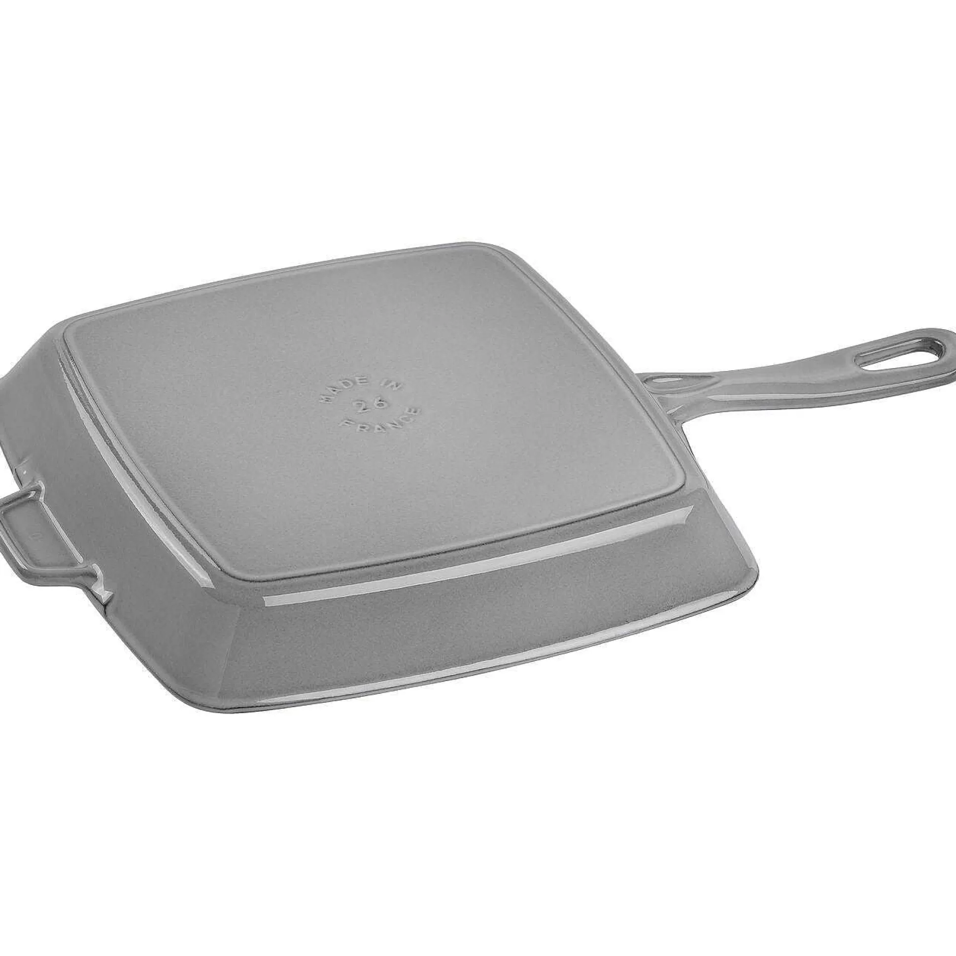 Be Home Cookware<Staub Square Grill Pan, 10", Graphite Grey