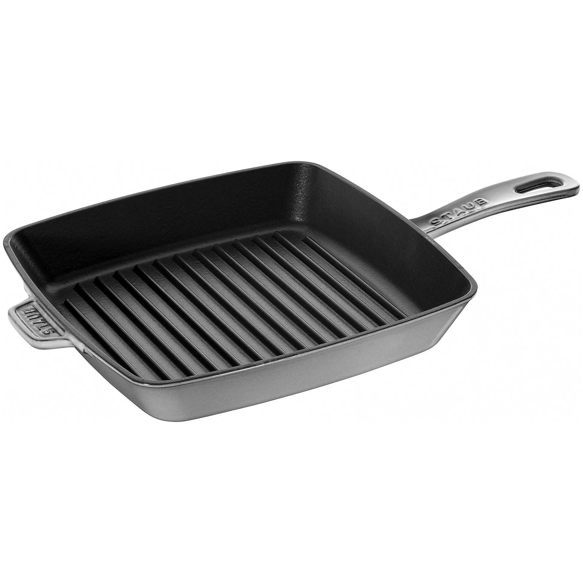 Be Home Cookware<Staub Square Grill Pan, 10", Graphite Grey