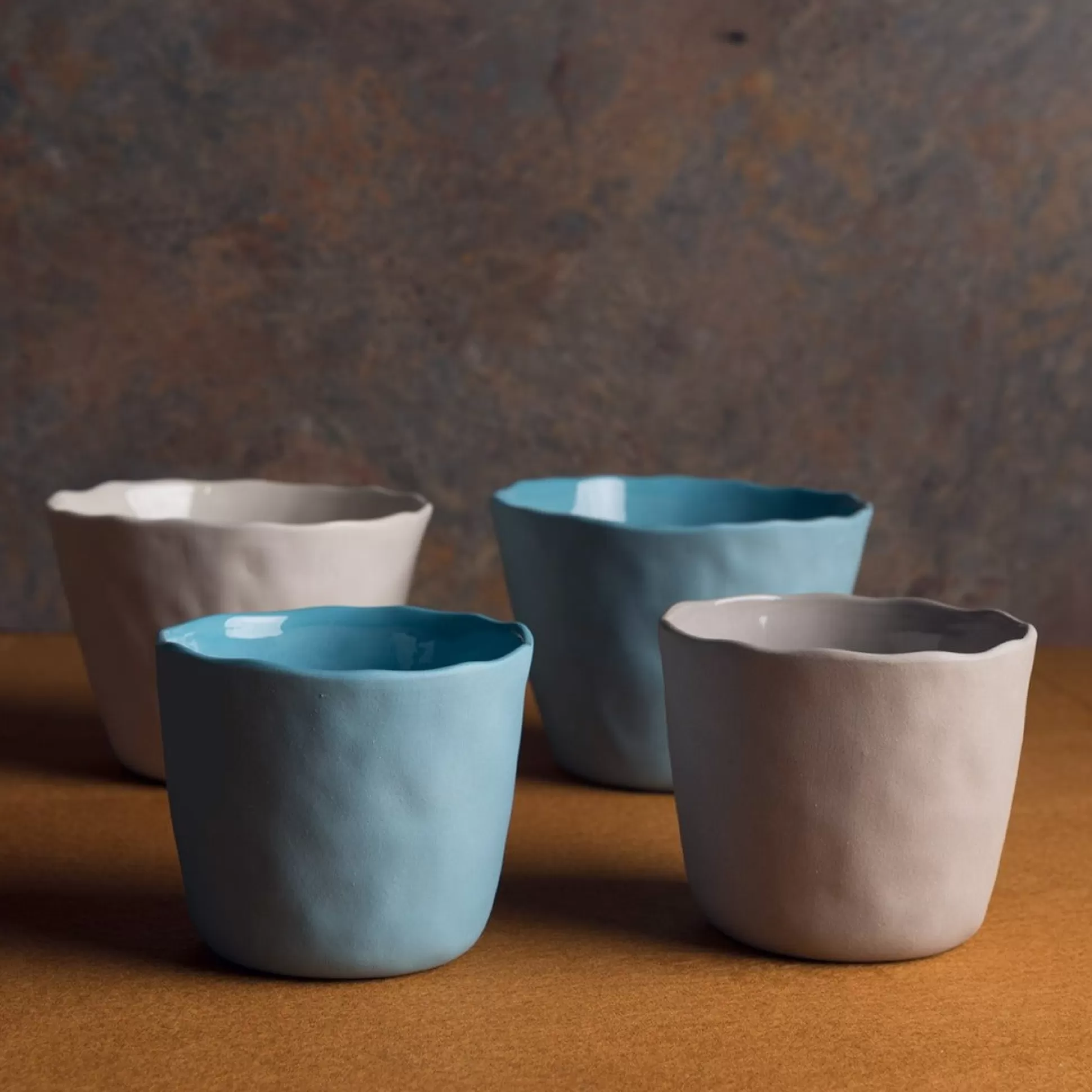 Tam Stoneware Mini Planter, Sterling^Be Home Flash Sale