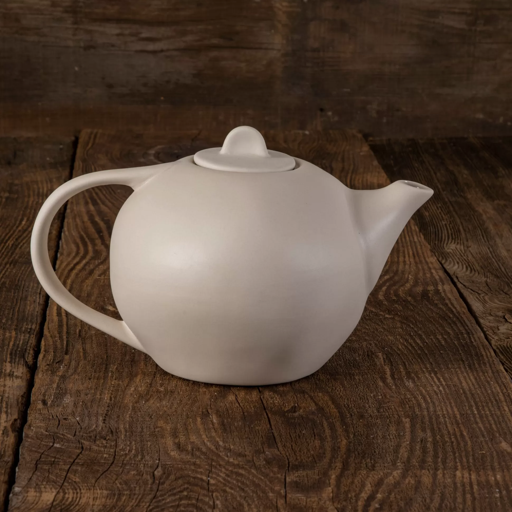 Tam Stoneware Teapot, Pearl^Be Home Clearance