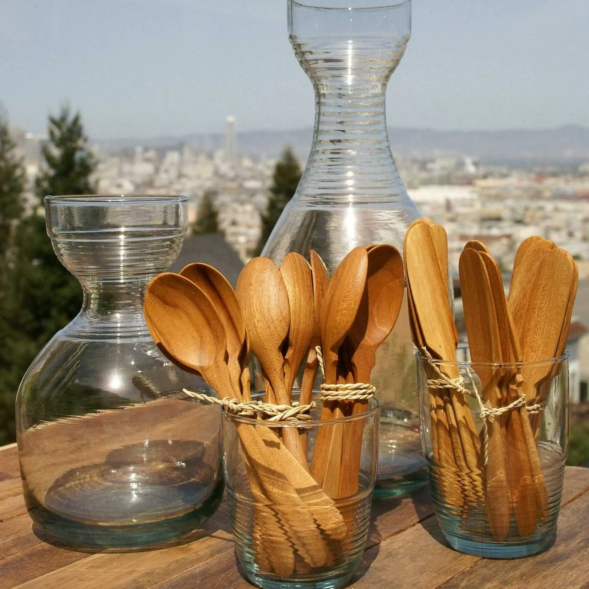 Be Home Spoons & Mini Spoons<Teak Coffee Spoons, Set of 4