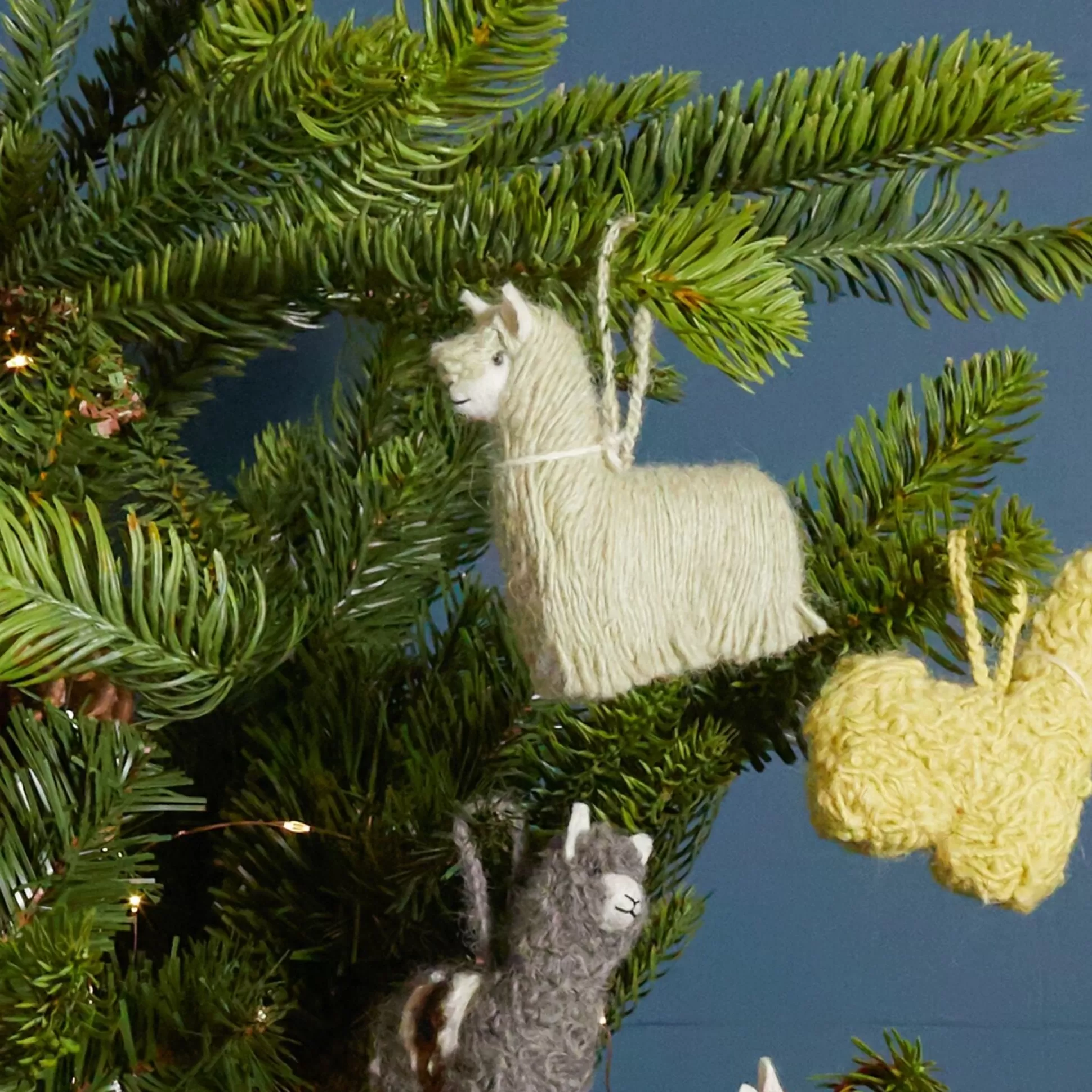 The Alpaca Crew Ornament, Set of 4^Be Home Store