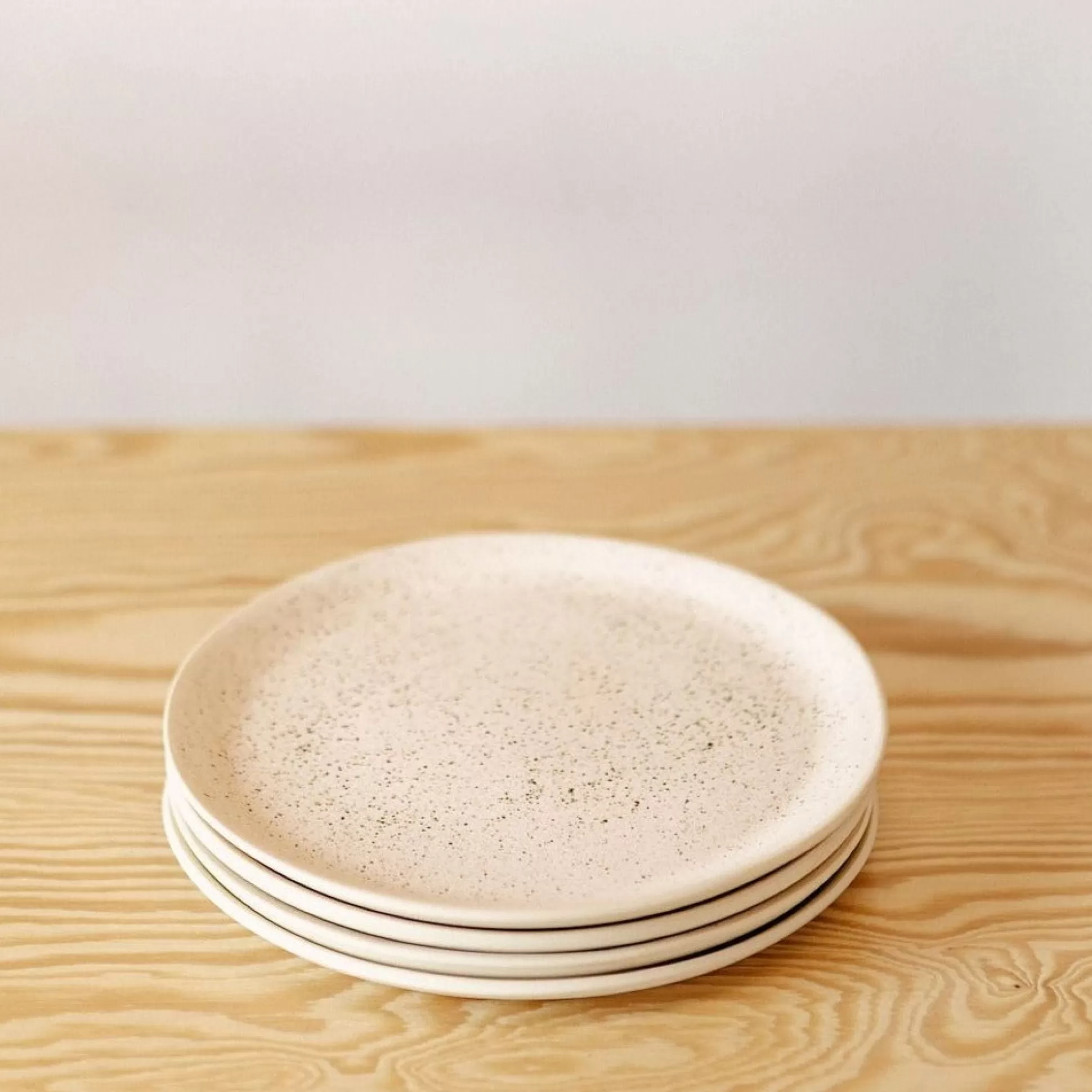 Treves Side Plate, Speckled Nude, Set of 4^Be Home Cheap