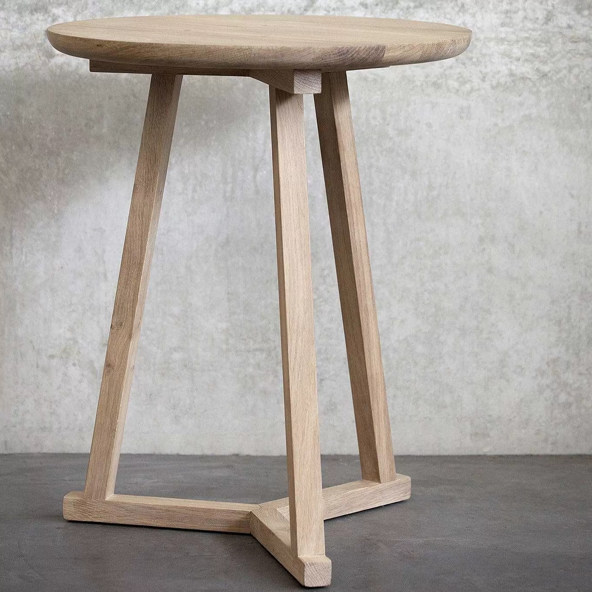 Be Home Side Tables<Tripod Side Table, Oak