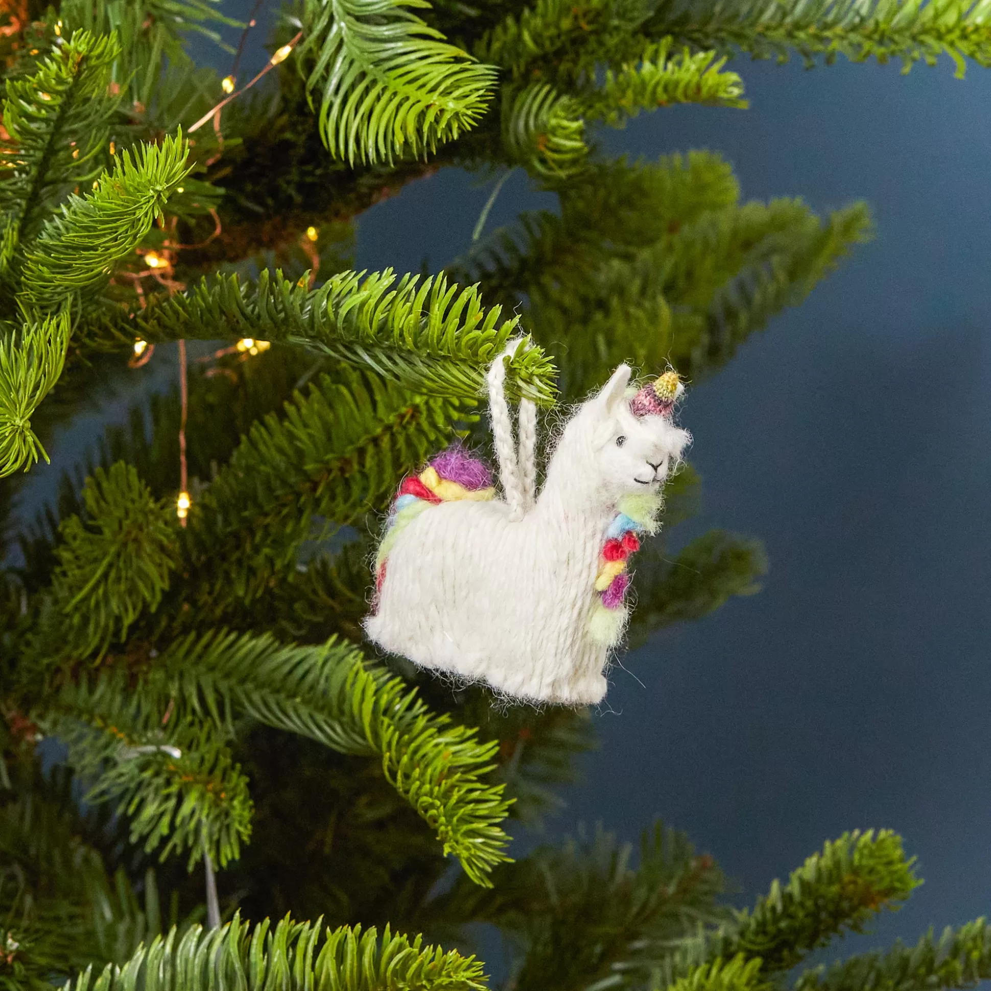 Unicorn Alpaca Ornament^Be Home Shop