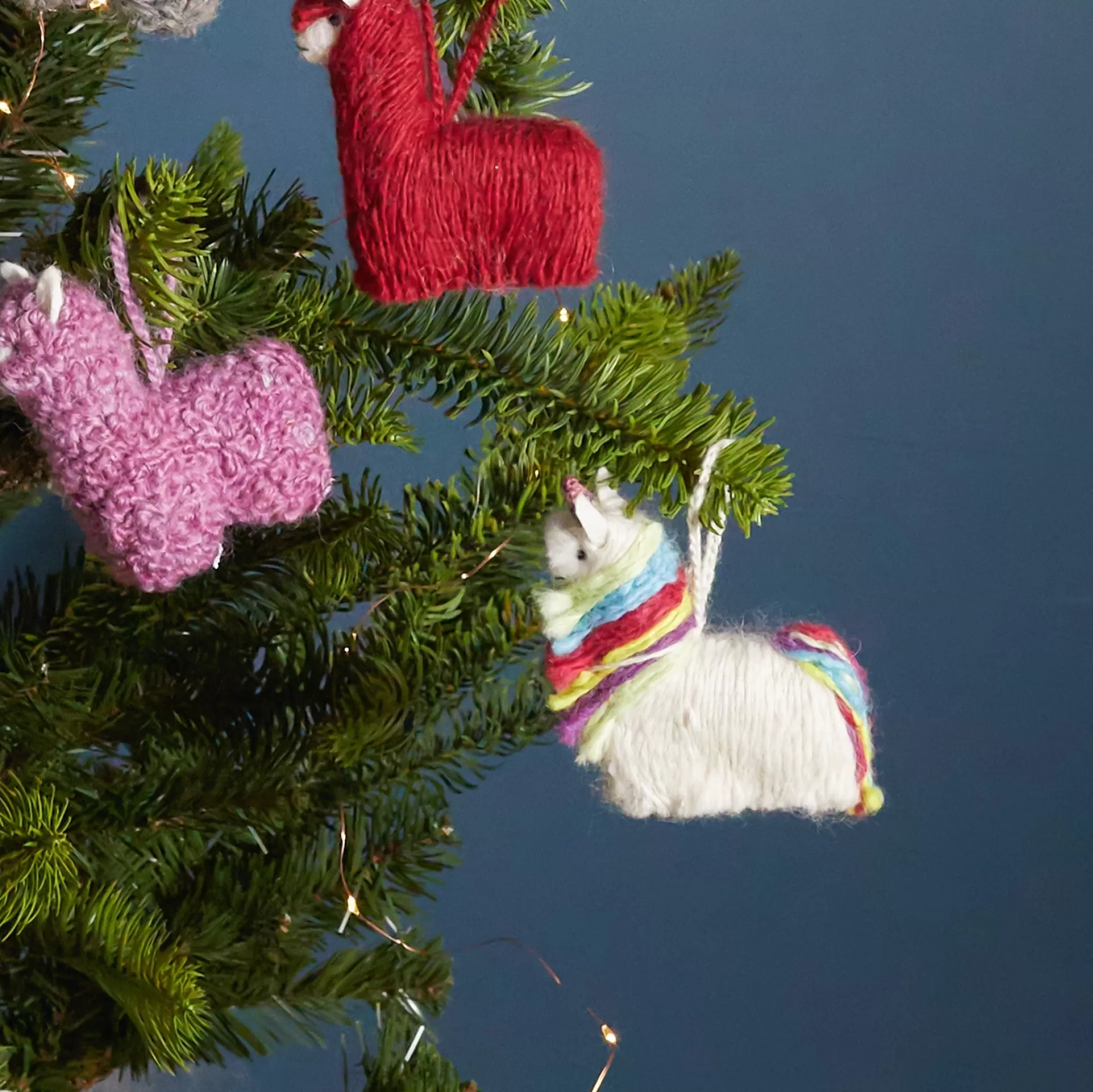 Unicorn Alpaca Ornament^Be Home Shop