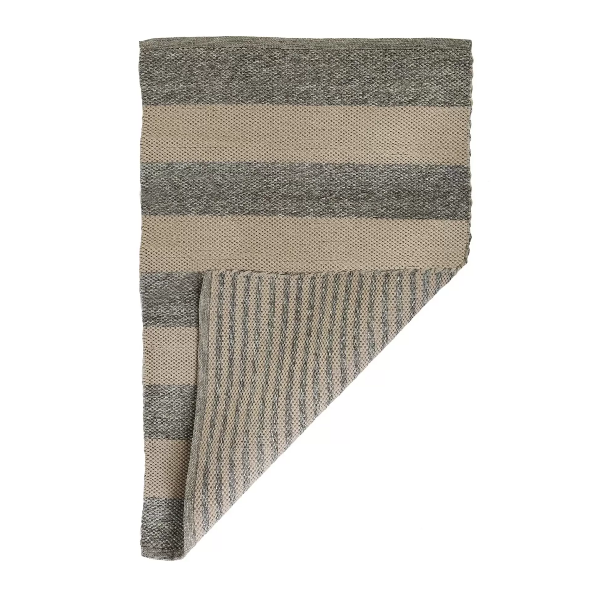 Veranda Indoor / Outdoor Rug 3' x 5', Grey & Natural^Be Home Sale