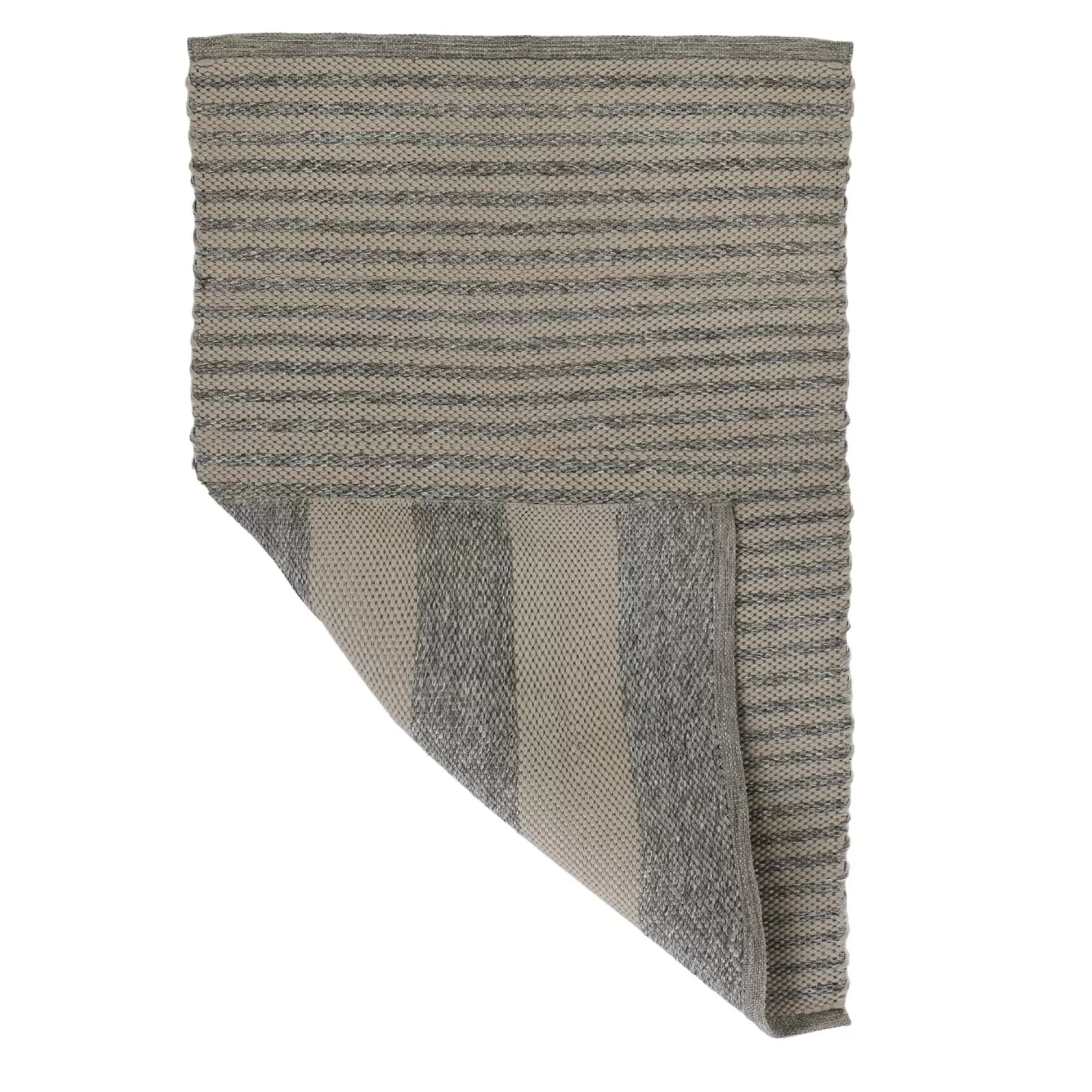 Veranda Indoor / Outdoor Rug 3' x 5', Grey & Natural^Be Home Sale