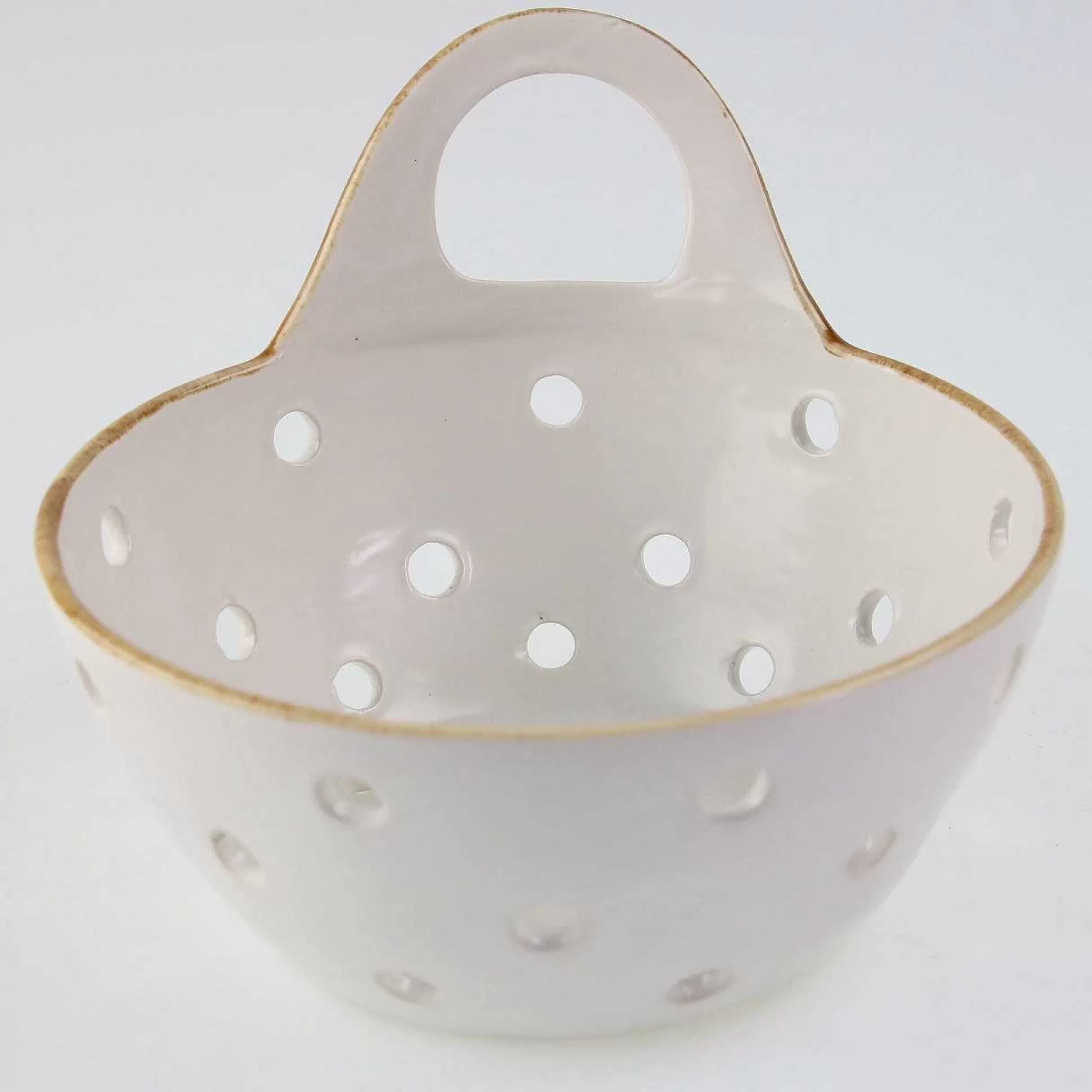 Be Home Colanders & Mixing Bowls<Yara Stoneware Colander Basket with Handle