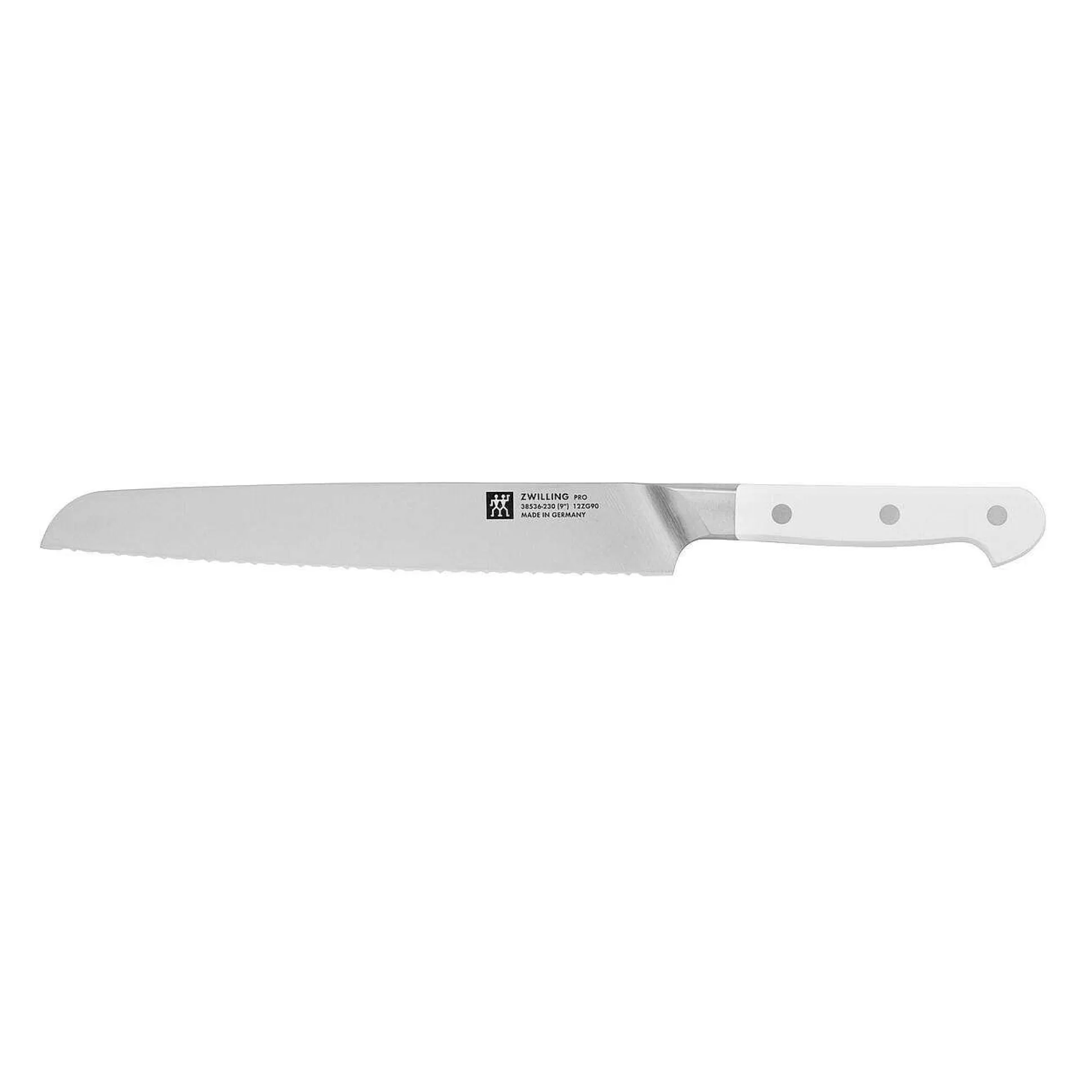 Be Home Zwilling<Zwilling Pro Le Blanc, 9" Bread Knife with Serration