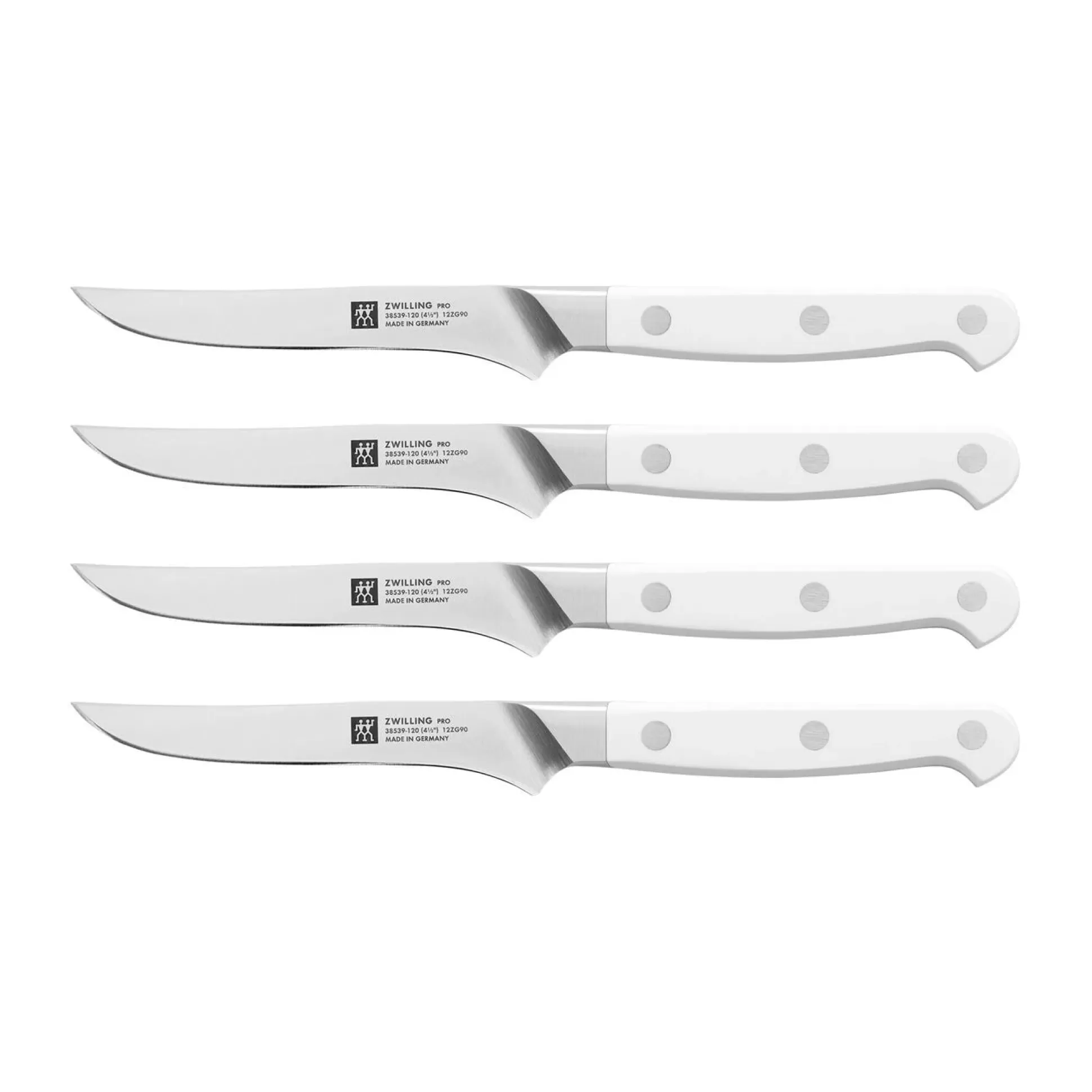 Zwilling Pro Le Blanc, 4pc Steak Knife Set^Be Home Best