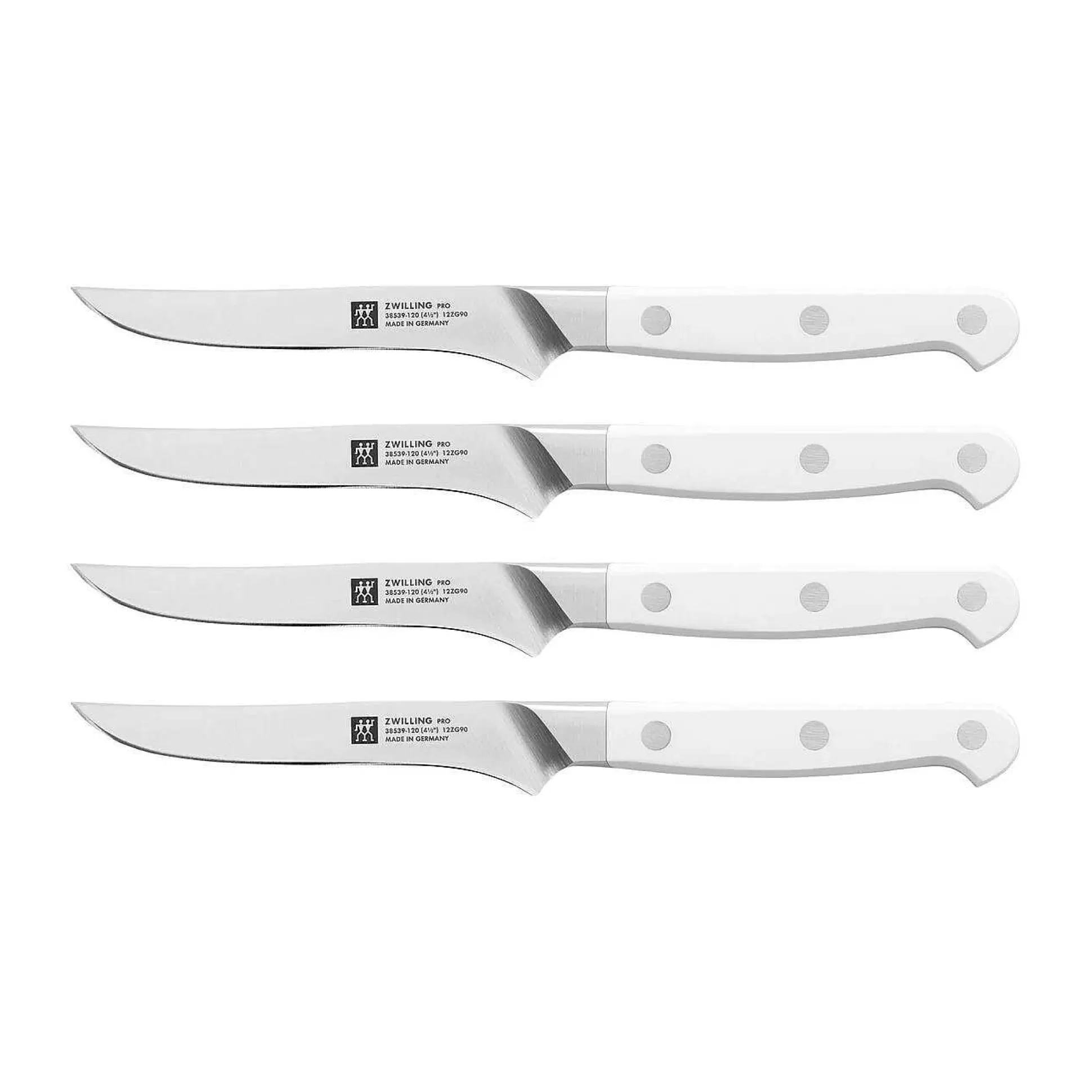 Be Home Zwilling<Zwilling Pro Le Blanc, 4pc Steak Knife Set